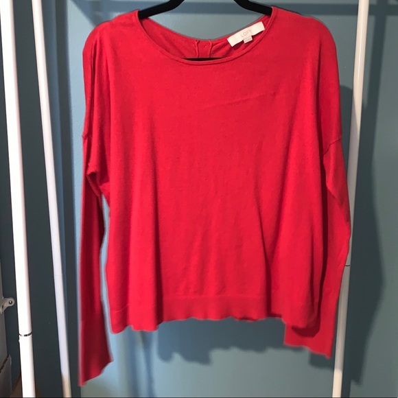 Back Button Sweater - Picture 2 of 8